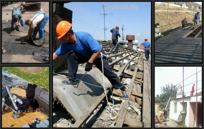 Демонтаж кровли